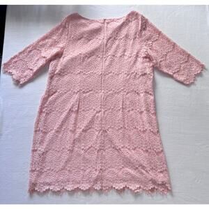 Peach Plus Size Lace Jessica Howard Dress